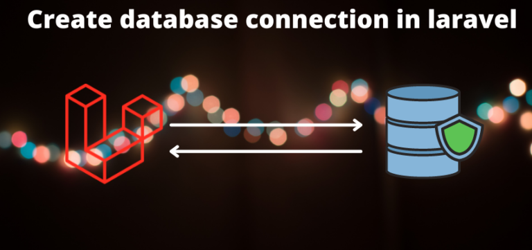 How to make database connection in Laravel 8