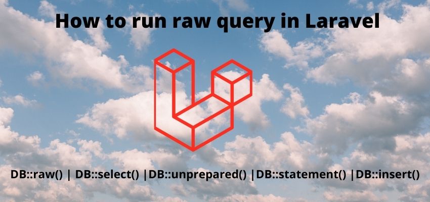 How to run raw query in Laravel
