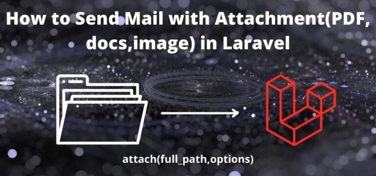 send attachment in mail laravel 9