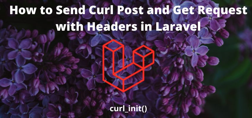 How to Send Curl Post and Get Request with Headers in Laravel