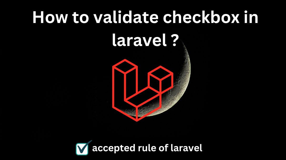 validate checkbox in laravel
